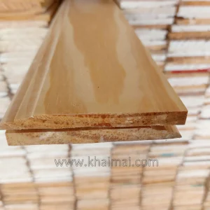 ไม้คิ้ว ไม้บัวล่าง ไม้บัวพื้น ไม้บัวเชิงผนัง 4 นิ้ว