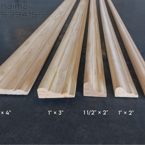 ไม้คิ้ว ไม้คิ้วตุ่ม ไม้ซับวงกบ ไม้บัววงกบ