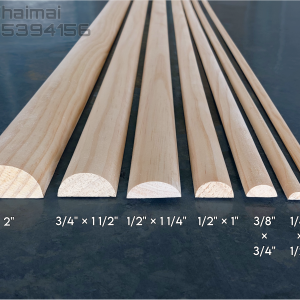 ไม้คิ้วท้องปลิง ไม้คิ้วครึ่งวงกลม