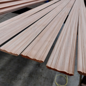 ไม้คิ้ว ไม้บัวบน ไม้บัวฝ้าเพดาน ไม้มอบฝ้าเพดาน ขนาด 3 นิ้ว